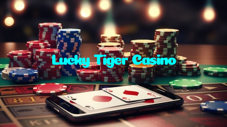 Lucky Tiger Casino casino presented on mobile device in Pakistan with slots and live games